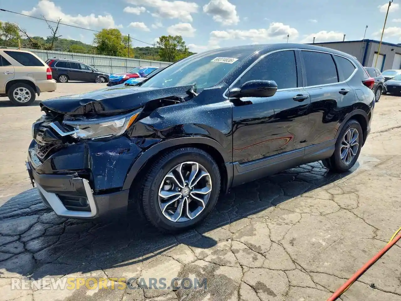 1 Фотография поврежденного автомобиля 7FARW1H55ME004231 HONDA CRV 2021