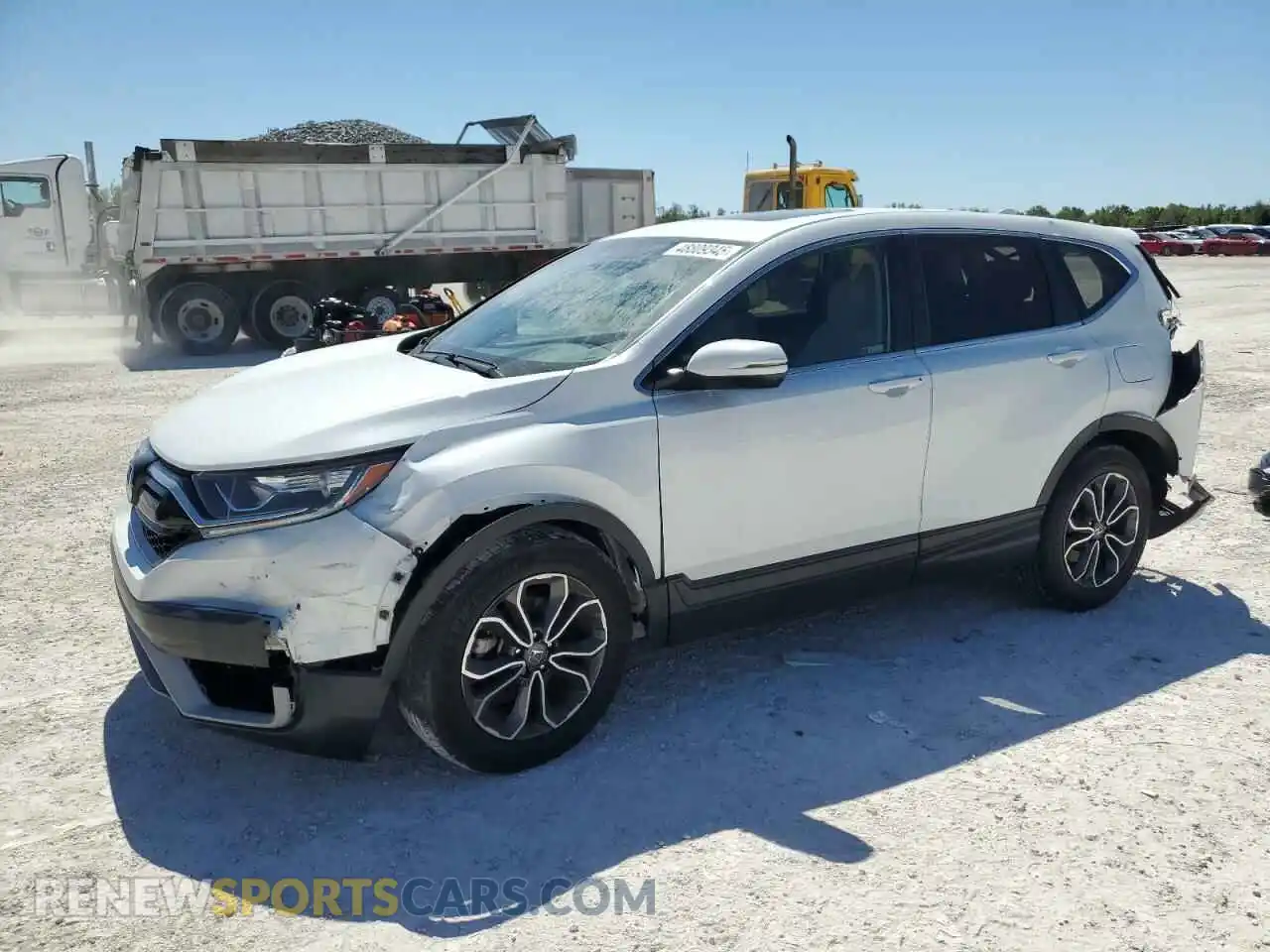 1 Photograph of a damaged car 7FARW1H56ME004545 HONDA CRV 2021