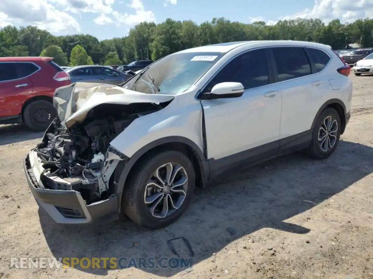 1 Photograph of a damaged car 7FARW1H57ME011777 HONDA CRV 2021