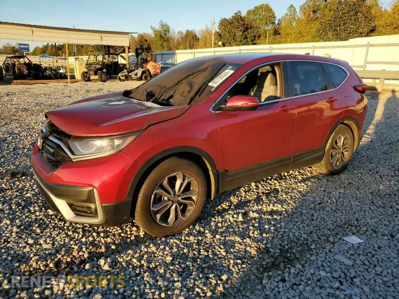 1 Photograph of a damaged car 7FARW1H57ME013867 HONDA CRV 2021