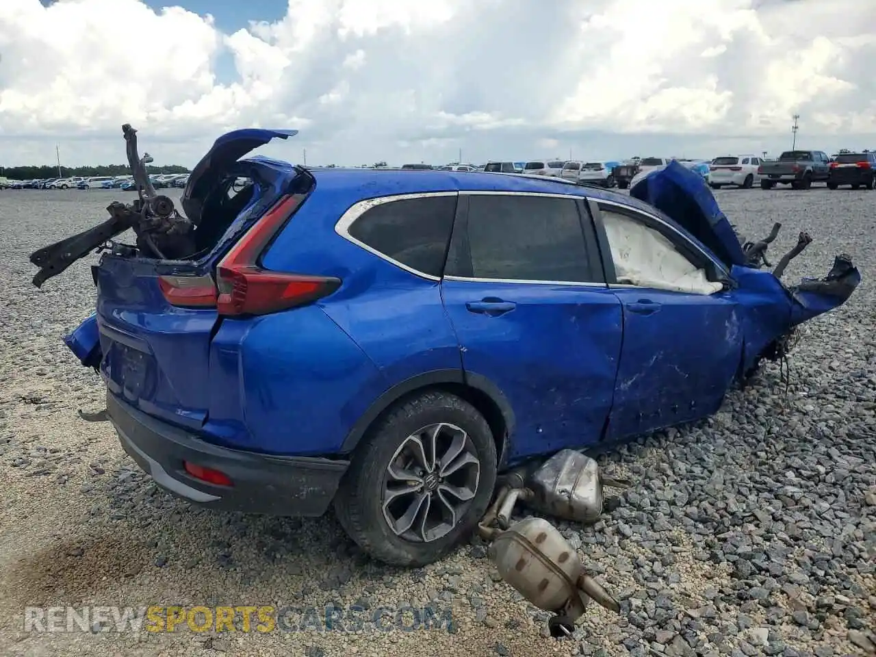 3 Фотография поврежденного автомобиля 7FARW1H58ME009455 HONDA CRV 2021