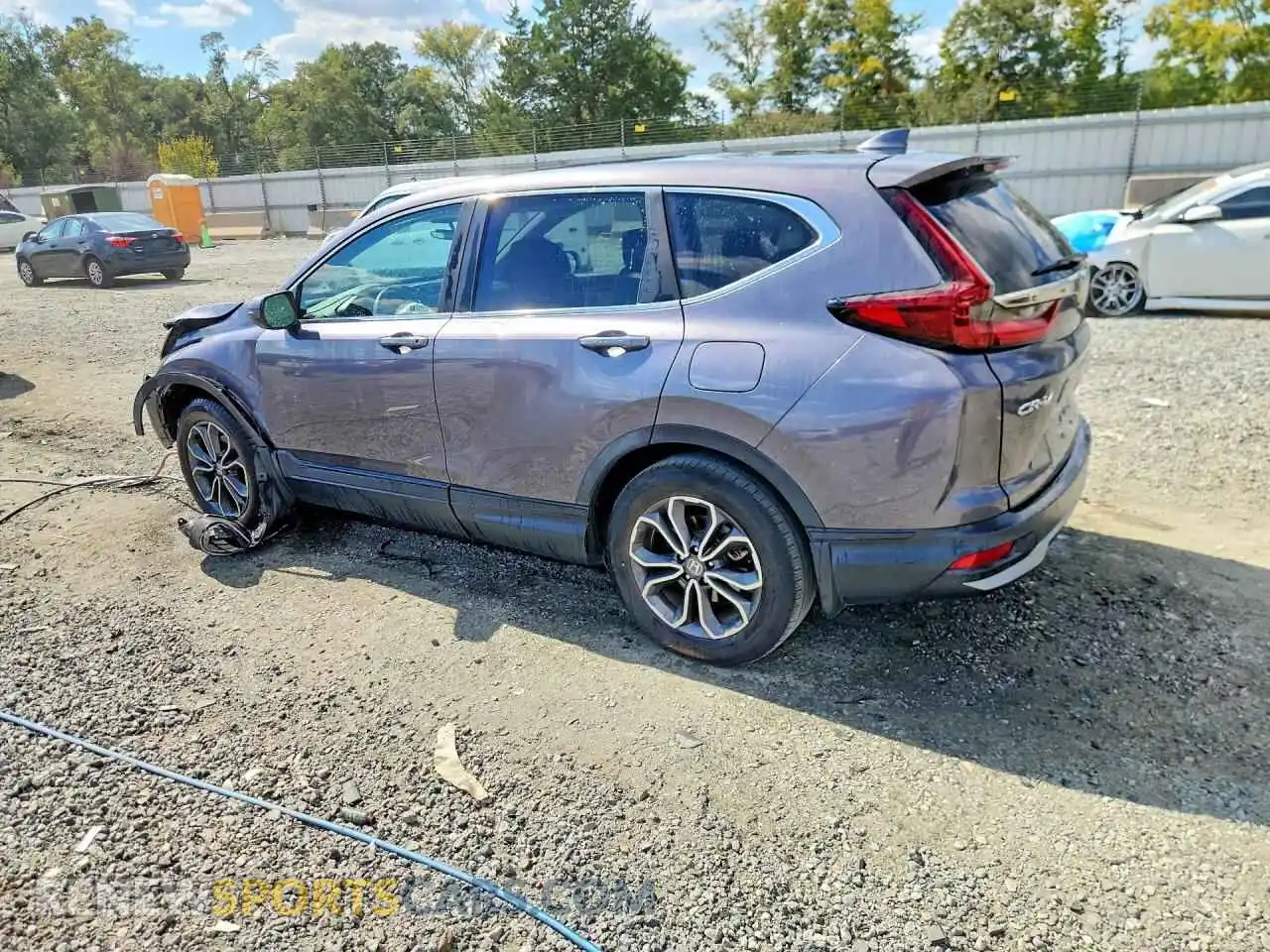 2 fotografías del automóvil dañado 7FARW1H5XME006492 HONDA CRV 2021