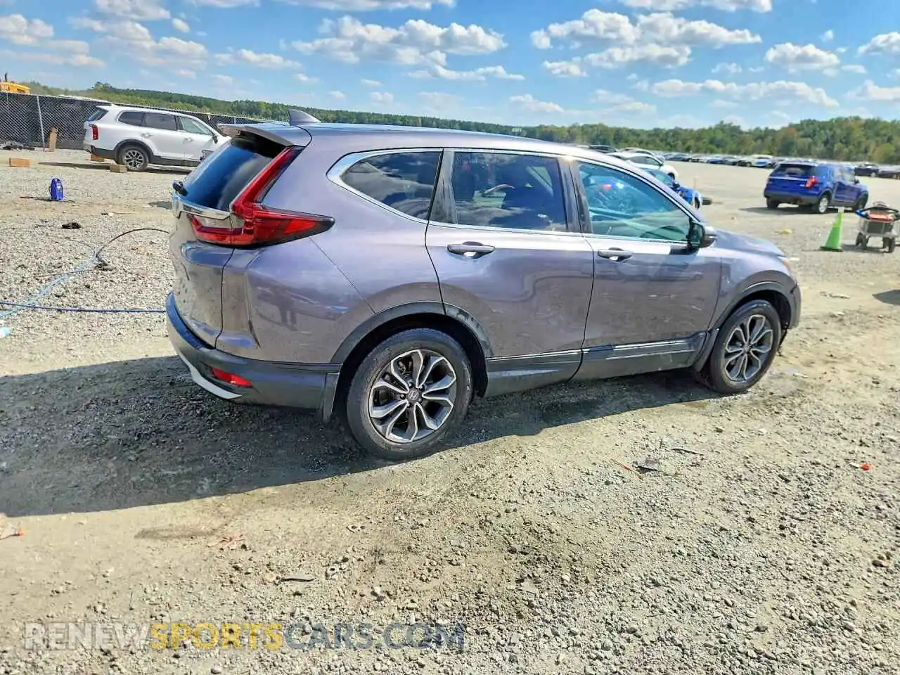 3 fotografías del automóvil dañado 7FARW1H5XME006492 HONDA CRV 2021