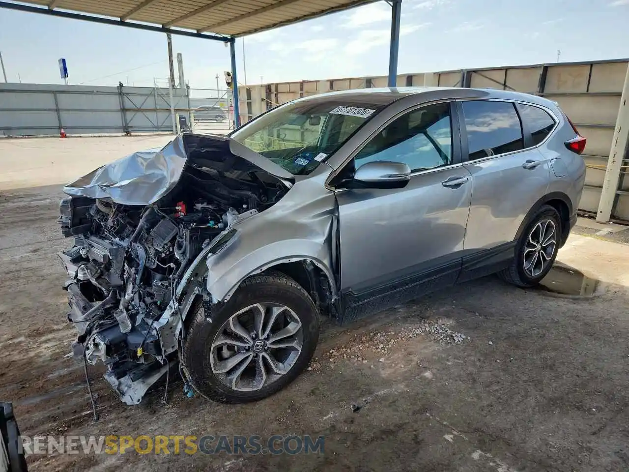 1 Photograph of a damaged car 7FARW1H5XME011238 HONDA CRV 2021