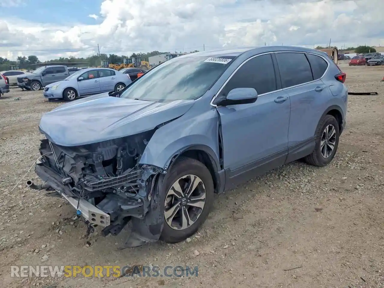1 Photograph of a damaged car 7FARW1H76ME022335 HONDA CRV 2021