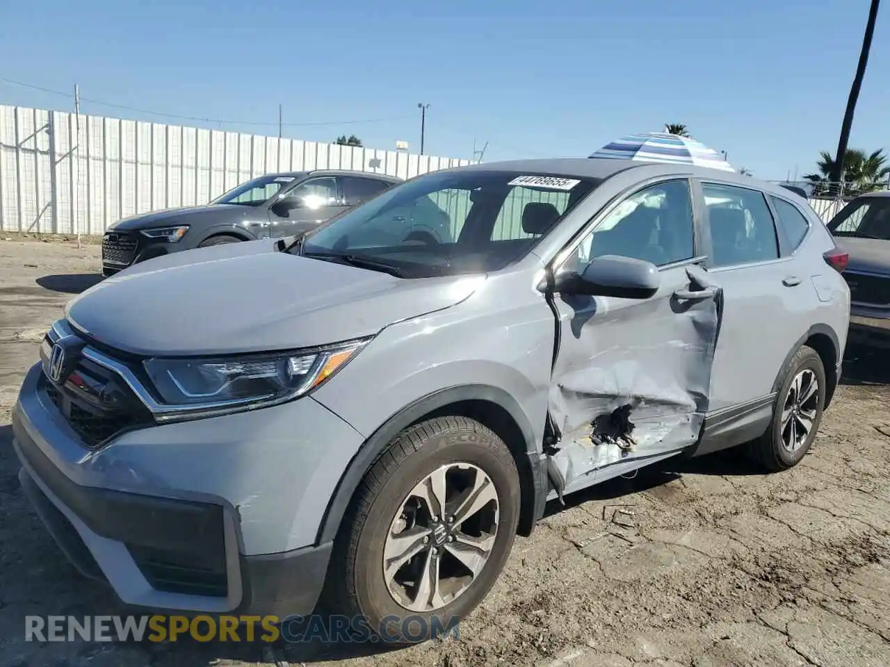 1 Photograph of a damaged car 7FARW1H79ME016500 HONDA CRV 2021