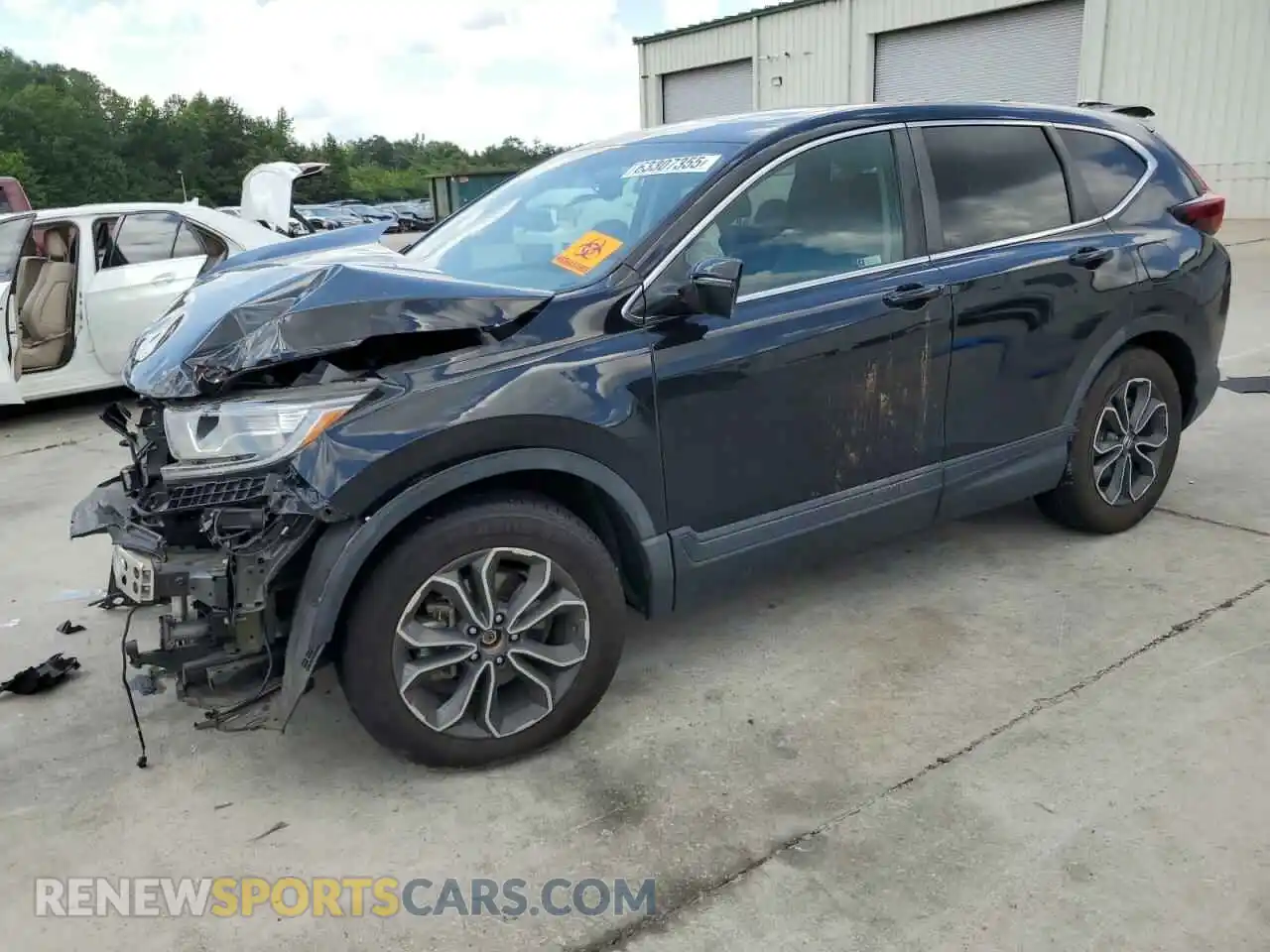 1 Photograph of a damaged car 7FARW1H82ME018209 HONDA CRV 2021