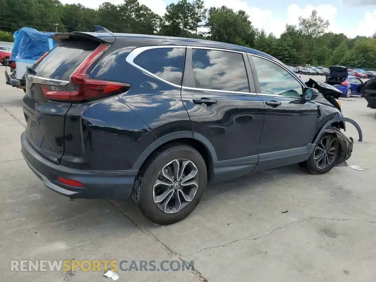 3 Photograph of a damaged car 7FARW1H82ME018209 HONDA CRV 2021
