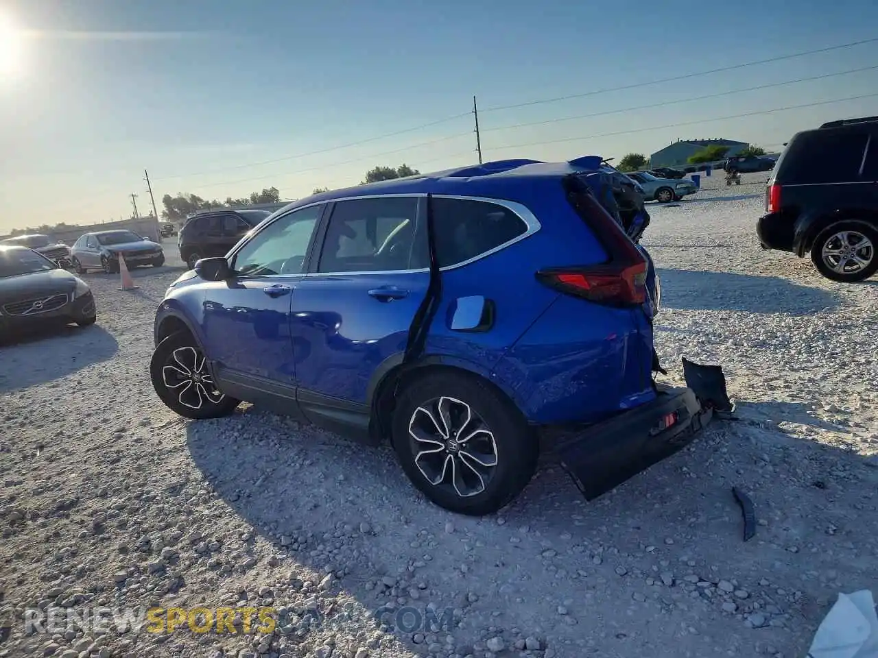2 Photograph of a damaged car 7FARW1H83ME007560 HONDA CRV 2021