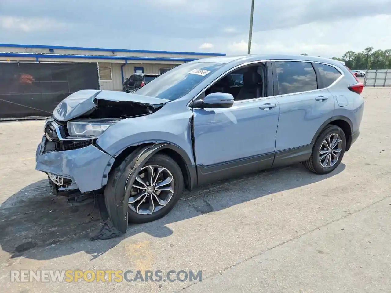 1 Photograph of a damaged car 7FARW1H84ME024061 HONDA CRV 2021