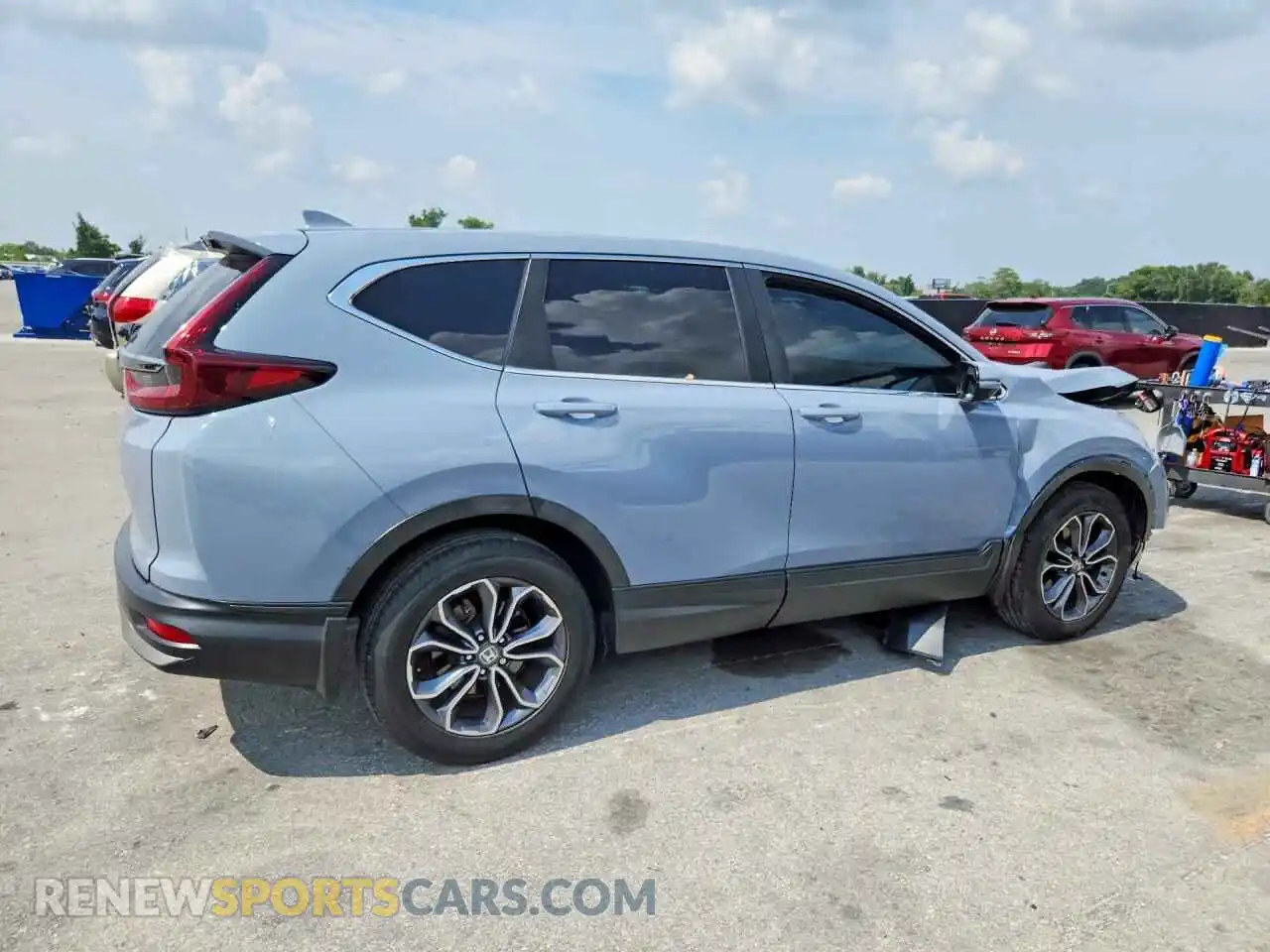 3 Photograph of a damaged car 7FARW1H84ME024061 HONDA CRV 2021