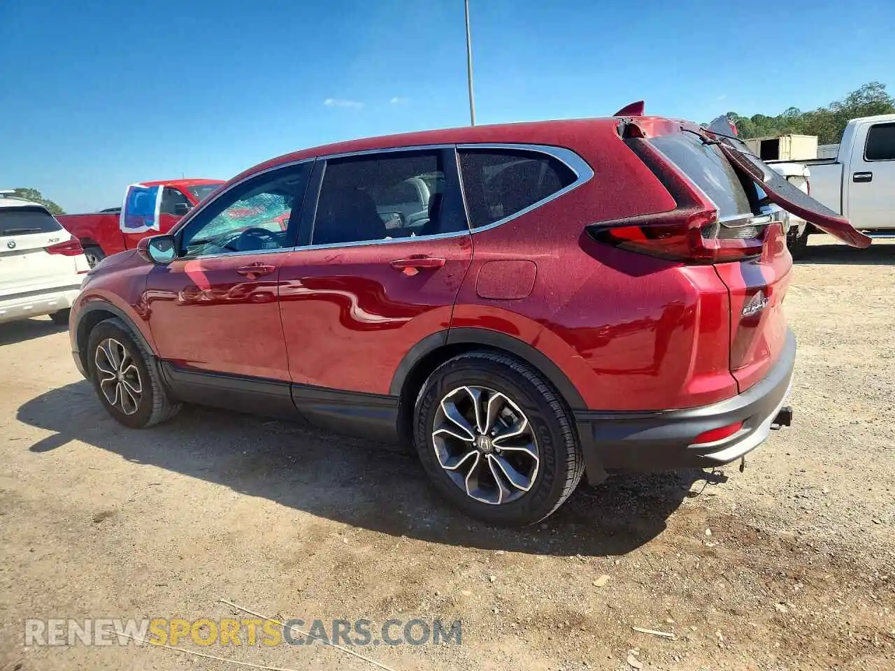 2 fotografías del automóvil dañado 7FARW1H85ME009388 HONDA CRV 2021