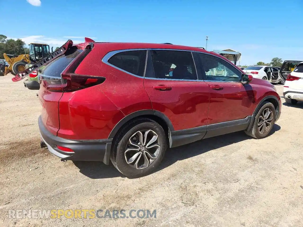 3 fotografías del automóvil dañado 7FARW1H85ME009388 HONDA CRV 2021