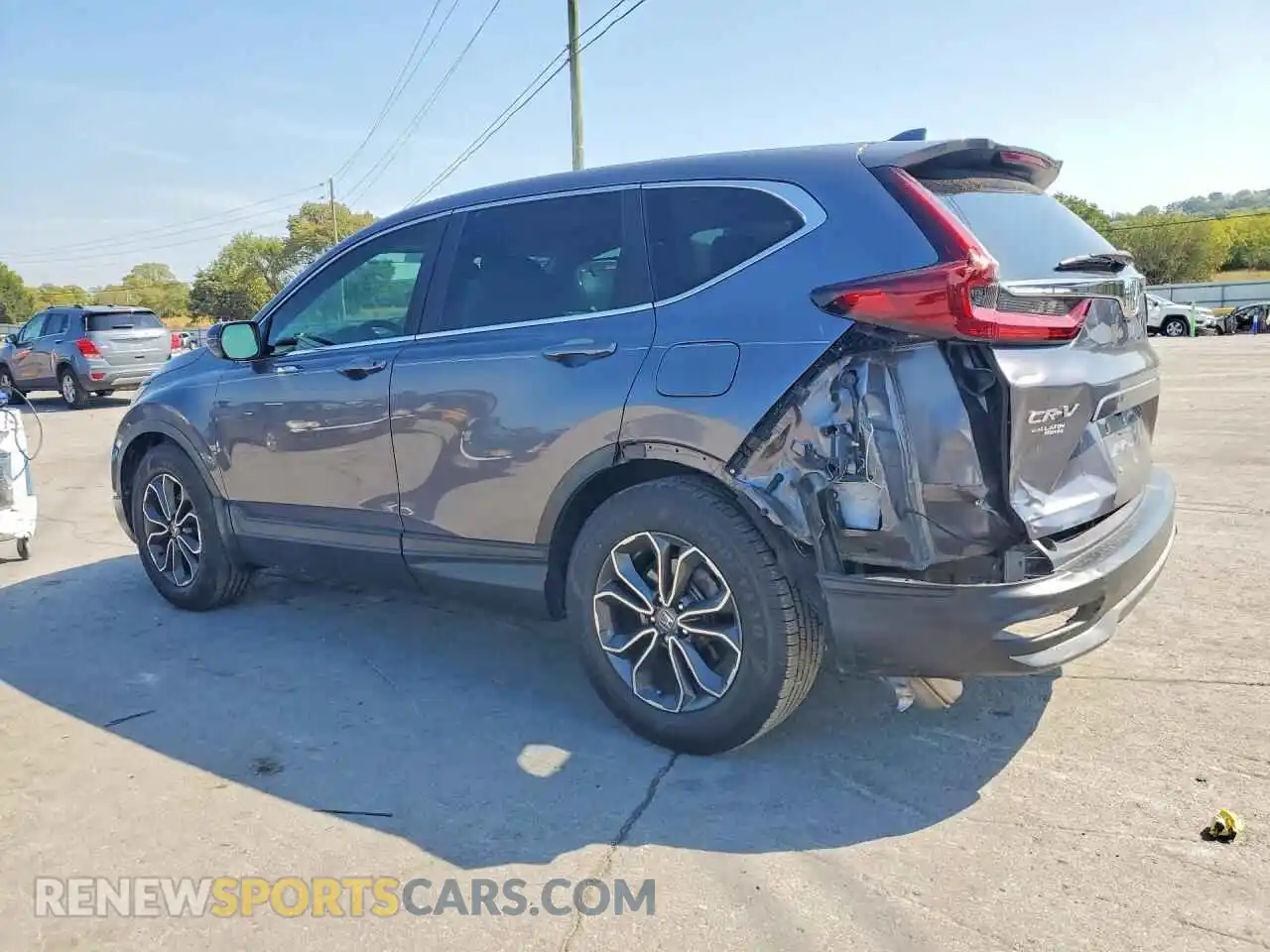 2 Photograph of a damaged car 7FARW1H86ME001638 HONDA CRV 2021