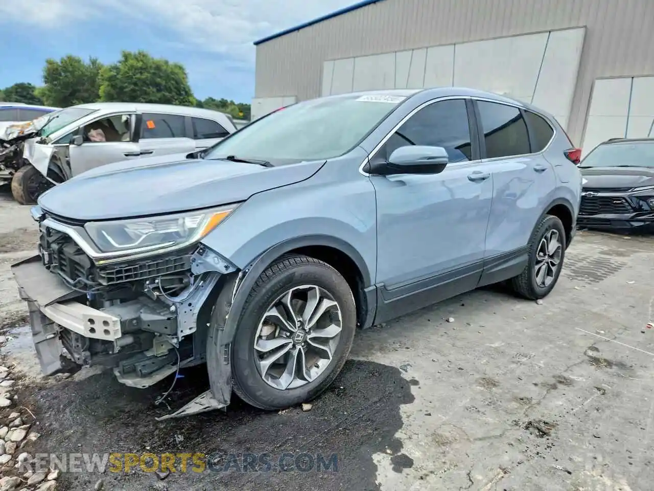 1 fotografías del automóvil dañado 7FARW1H86ME006080 HONDA CRV 2021