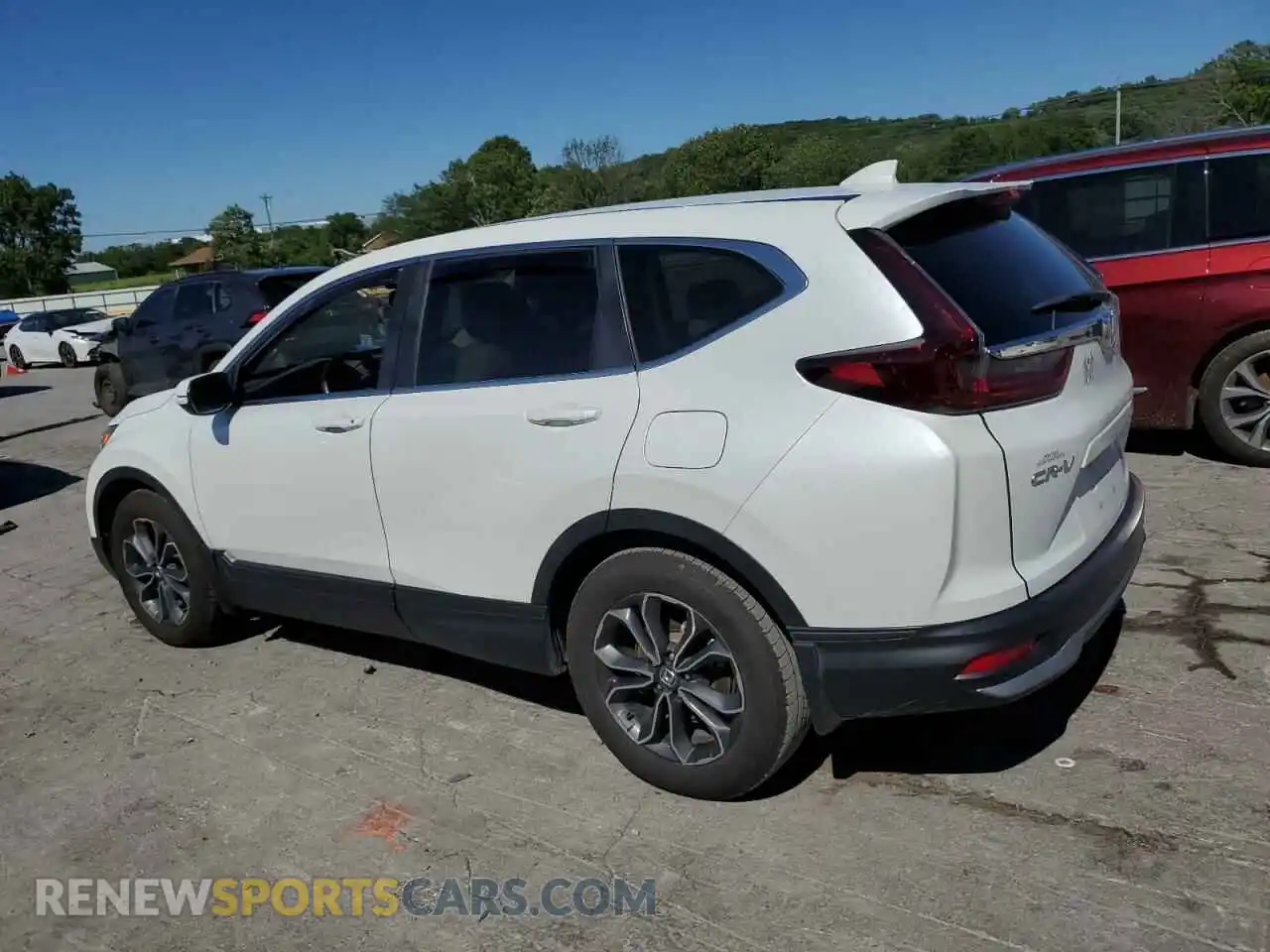 2 Photograph of a damaged car 7FARW1H86ME013580 HONDA CRV 2021