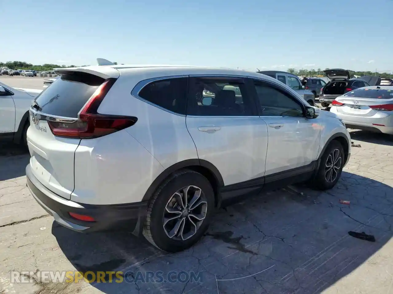 3 Photograph of a damaged car 7FARW1H86ME013580 HONDA CRV 2021