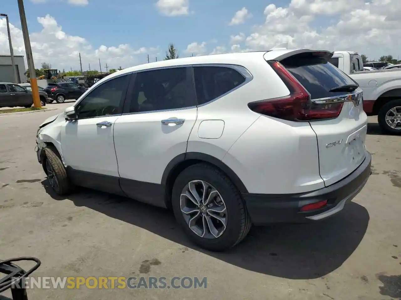 2 Photograph of a damaged car 7FARW1H87ME021669 HONDA CRV 2021