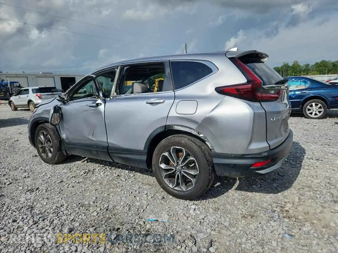 2 fotografías del automóvil dañado 7FARW1H8XME007264 HONDA CRV 2021