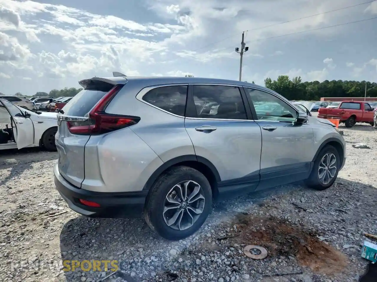 3 fotografías del automóvil dañado 7FARW1H8XME007264 HONDA CRV 2021