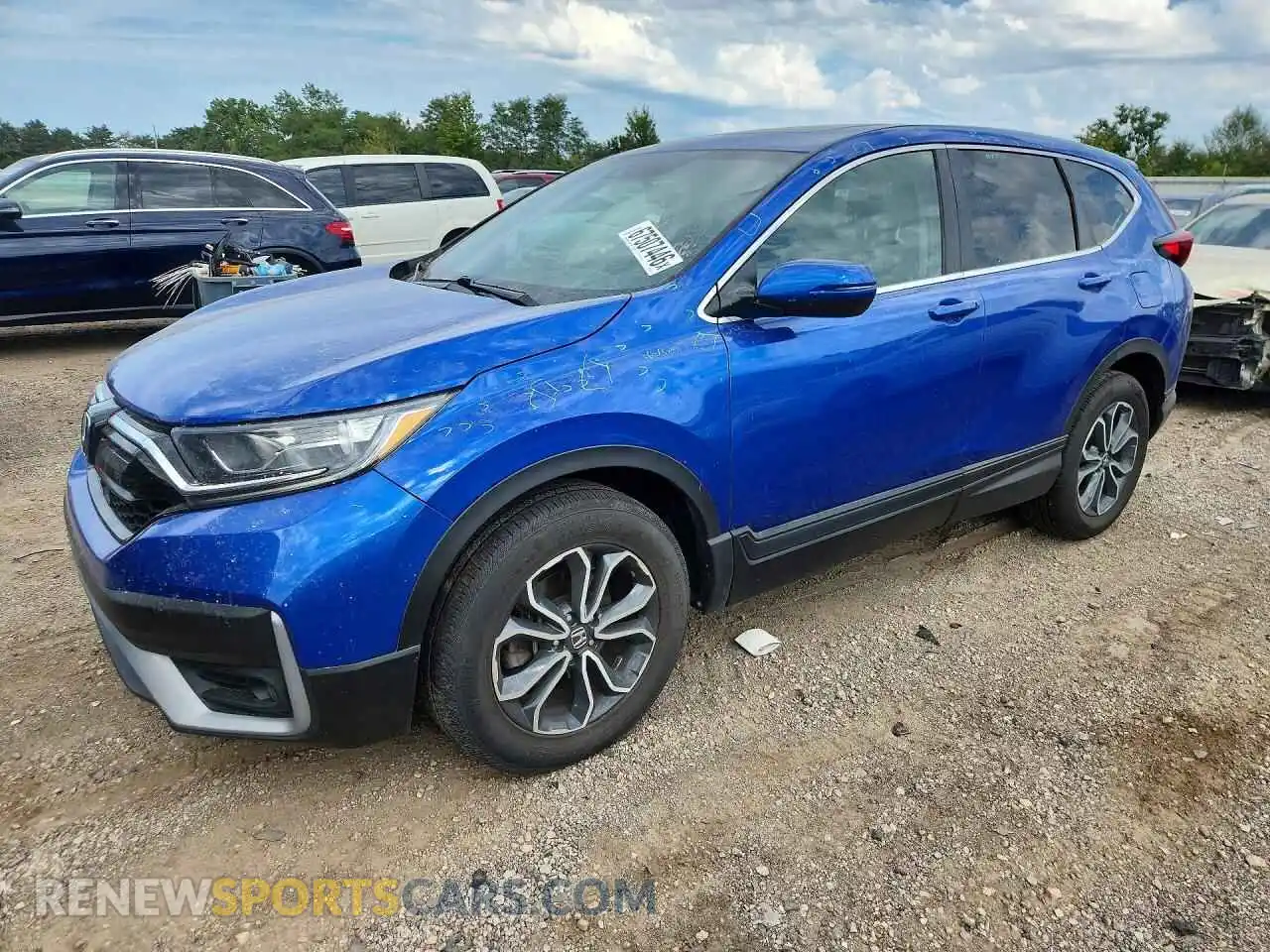 1 Фотография поврежденного автомобиля 7FARW2H50ME014848 HONDA CRV 2021