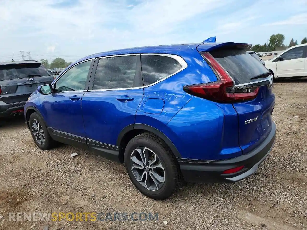 2 Фотография поврежденного автомобиля 7FARW2H50ME014848 HONDA CRV 2021