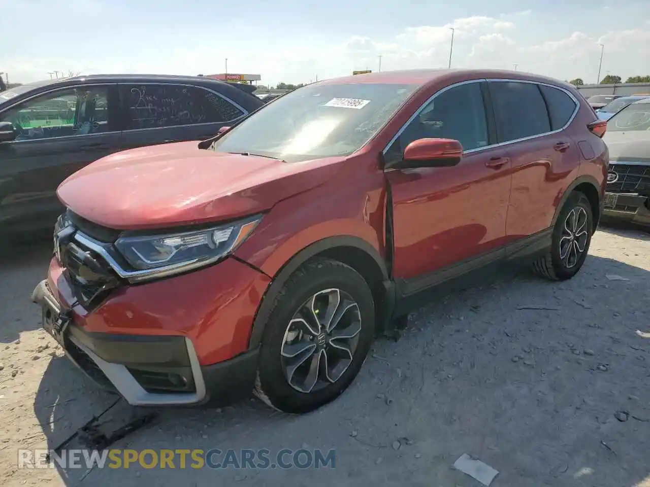 1 Фотография поврежденного автомобиля 7FARW2H51ME002126 HONDA CRV 2021