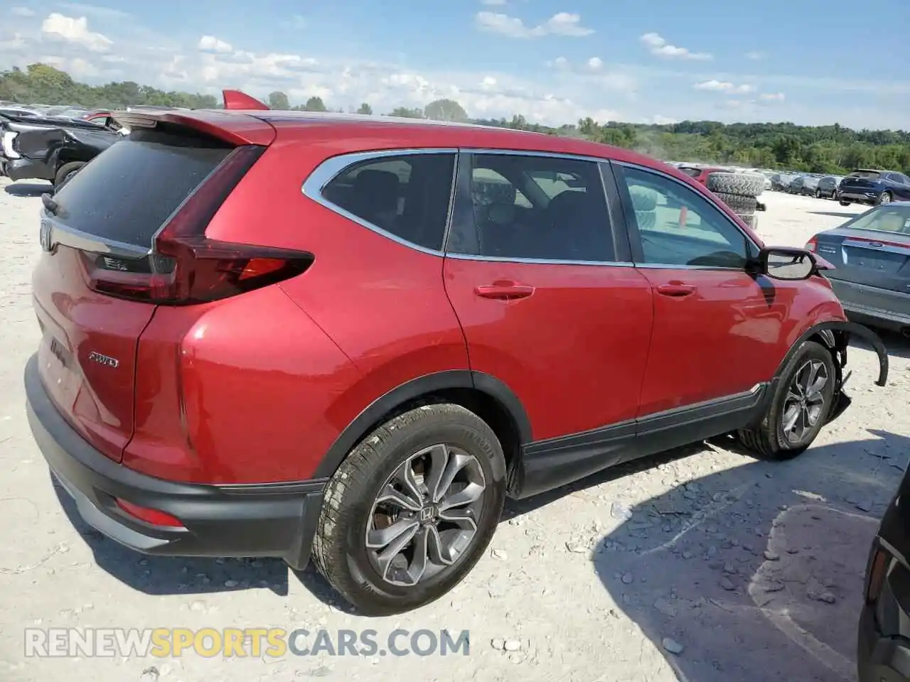 3 Фотография поврежденного автомобиля 7FARW2H51ME002126 HONDA CRV 2021