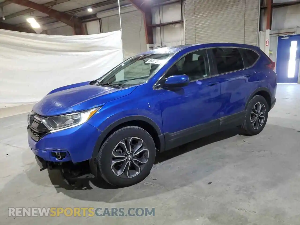 1 Photograph of a damaged car 7FARW2H52ME031893 HONDA CRV 2021