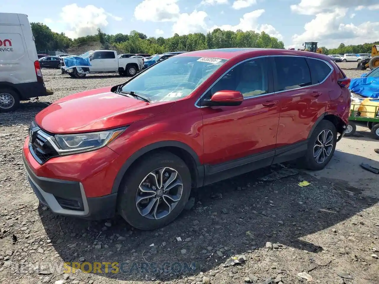 1 fotografías del automóvil dañado 7FARW2H53ME011250 HONDA CRV 2021