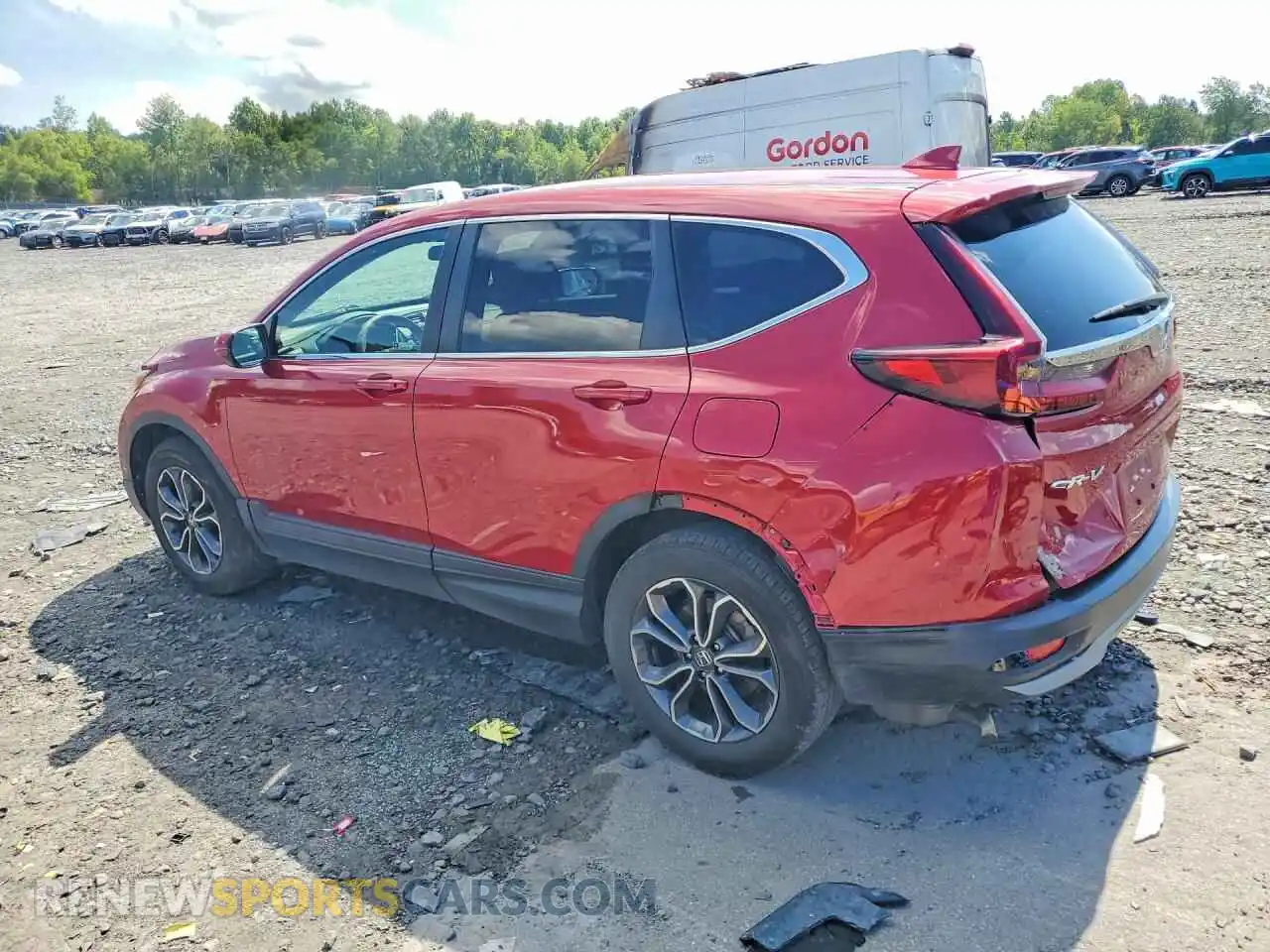 2 fotografías del automóvil dañado 7FARW2H53ME011250 HONDA CRV 2021