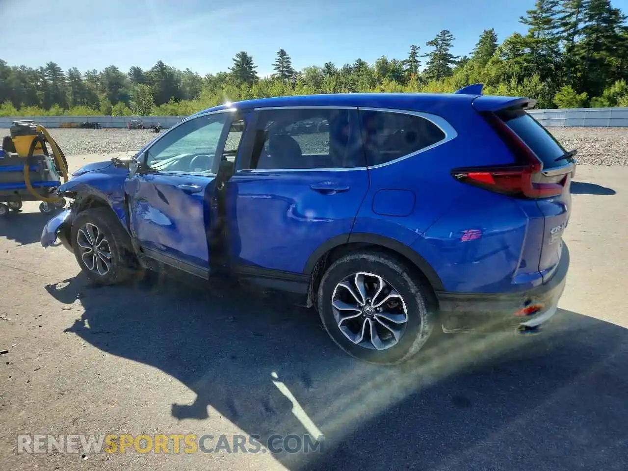 2 fotografías del automóvil dañado 7FARW2H54ME013993 HONDA CRV 2021