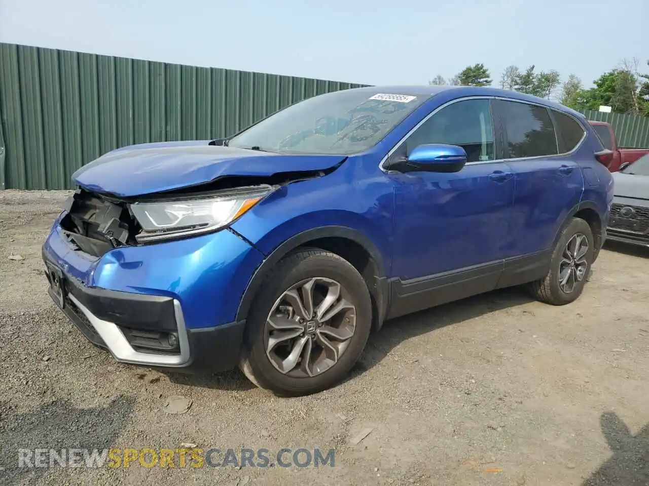 1 Photograph of a damaged car 7FARW2H54ME034343 HONDA CRV 2021