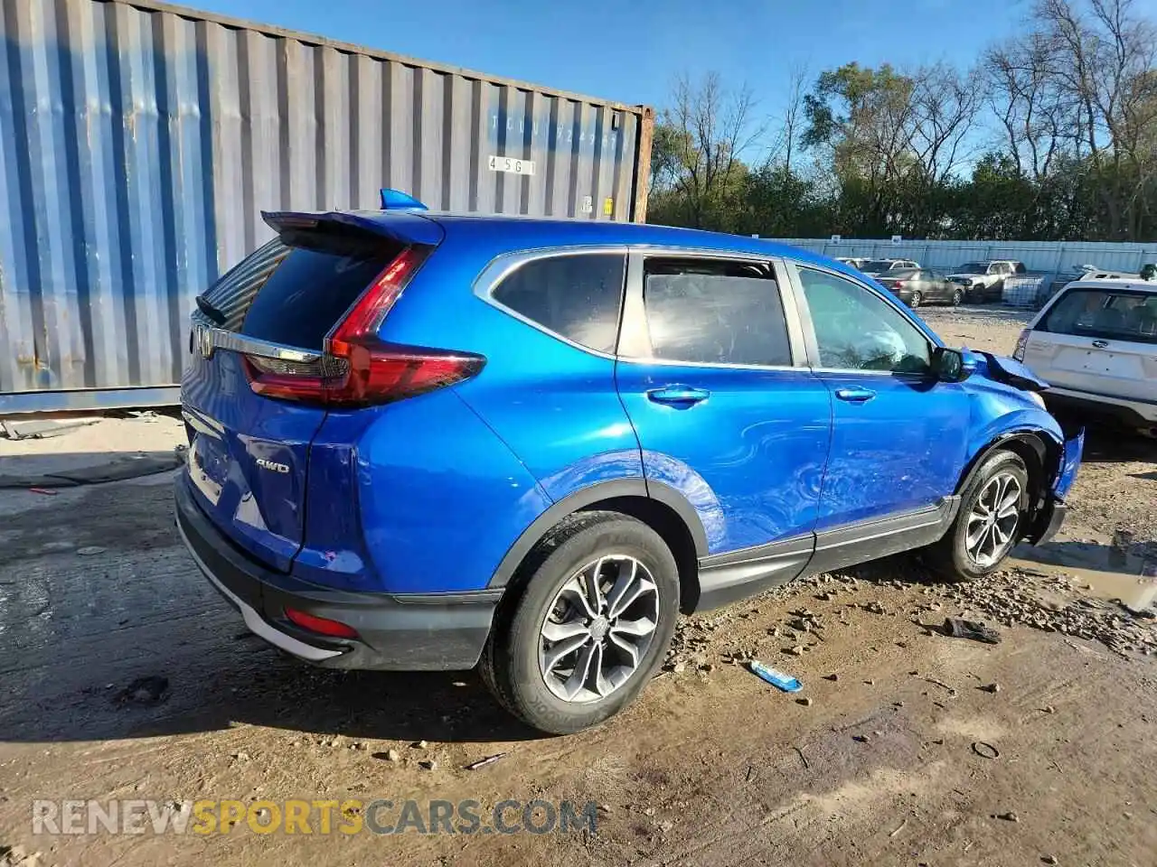 3 Photograph of a damaged car 7FARW2H55ME010892 HONDA CRV 2021