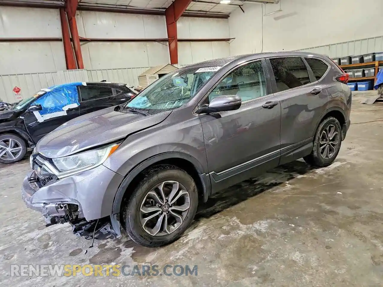 1 Photograph of a damaged car 7FARW2H55ME026350 HONDA CRV 2021