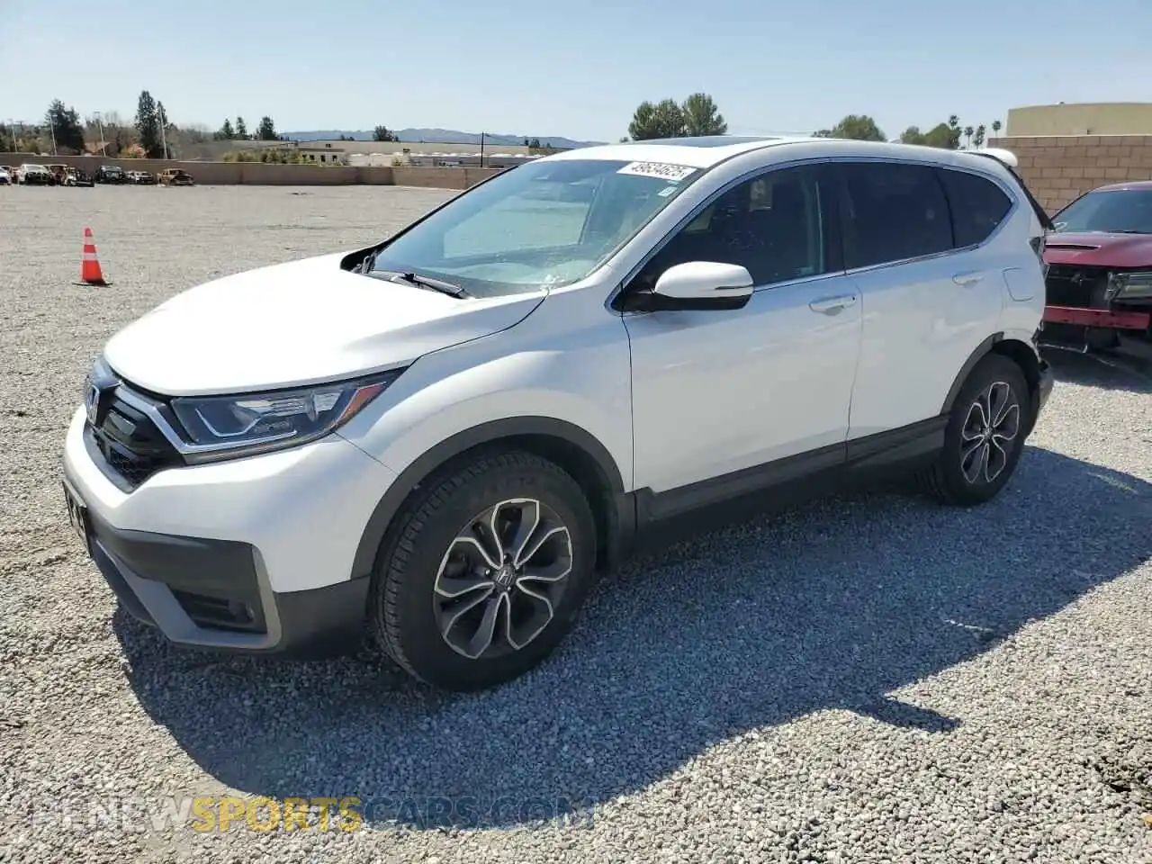 1 Photograph of a damaged car 7FARW2H58ME017111 HONDA CRV 2021