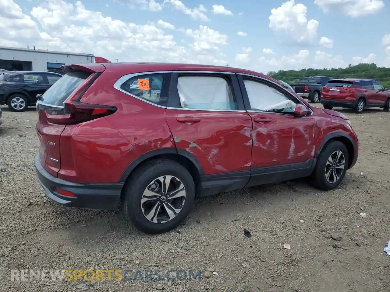 3 Photograph of a damaged car 7FARW2H71ME024015 HONDA CRV 2021