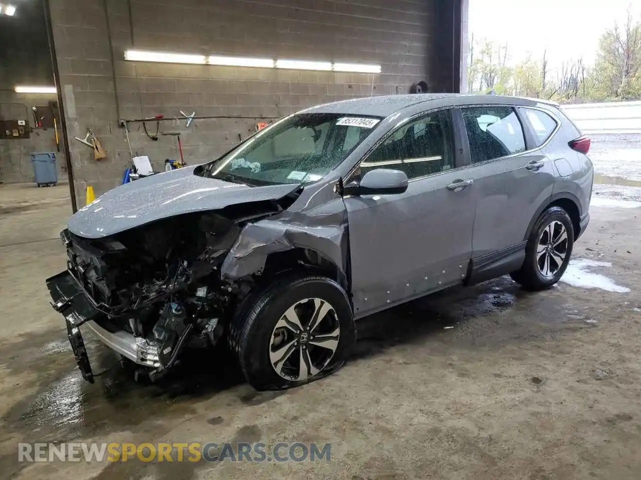 1 Photograph of a damaged car 7FARW2H72ME023763 HONDA CRV 2021