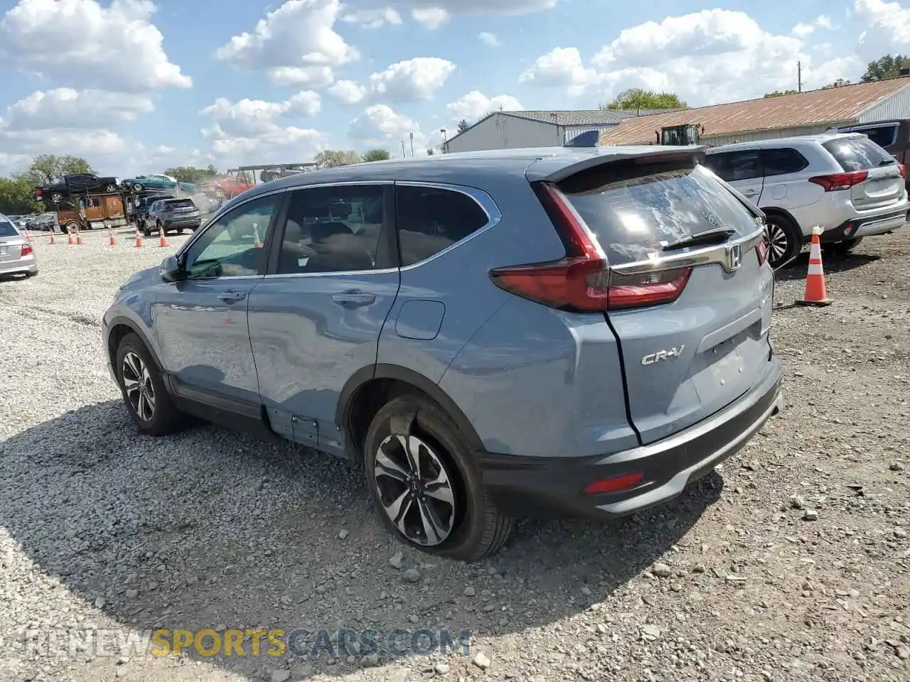2 Фотография поврежденного автомобиля 7FARW2H74ME027538 HONDA CRV 2021