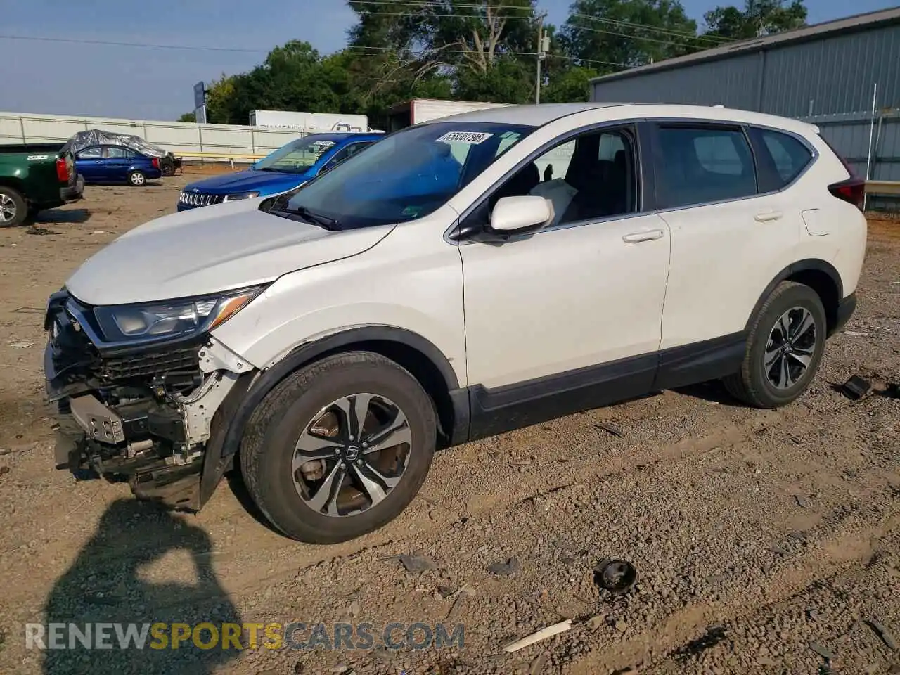 1 Photograph of a damaged car 7FARW2H75ME027595 HONDA CRV 2021