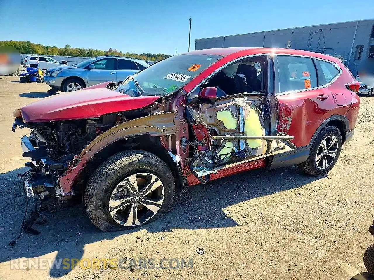 1 Photograph of a damaged car 7FARW2H75ME028049 HONDA CRV 2021