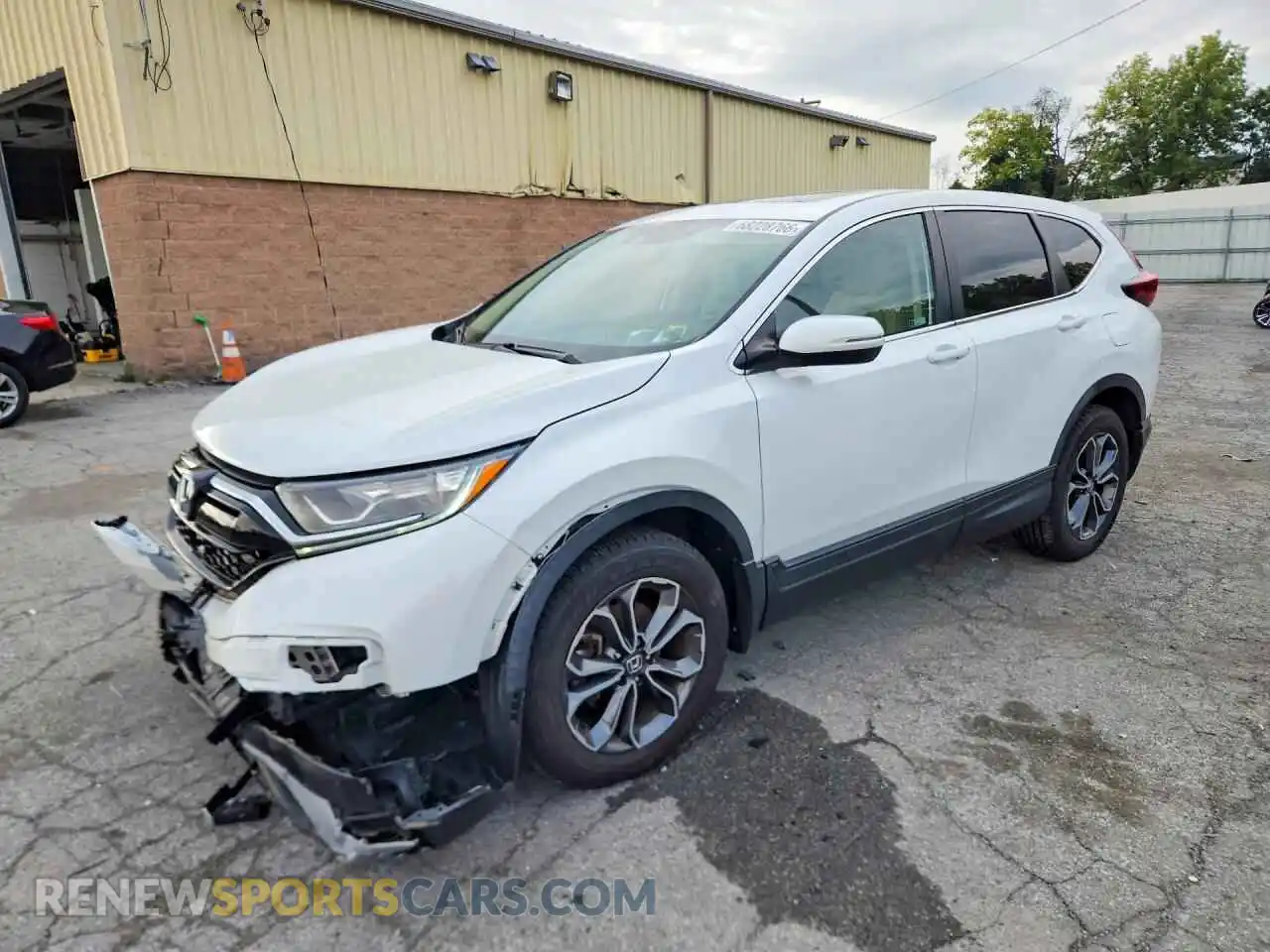 1 Photograph of a damaged car 7FARW2H81ME011063 HONDA CRV 2021