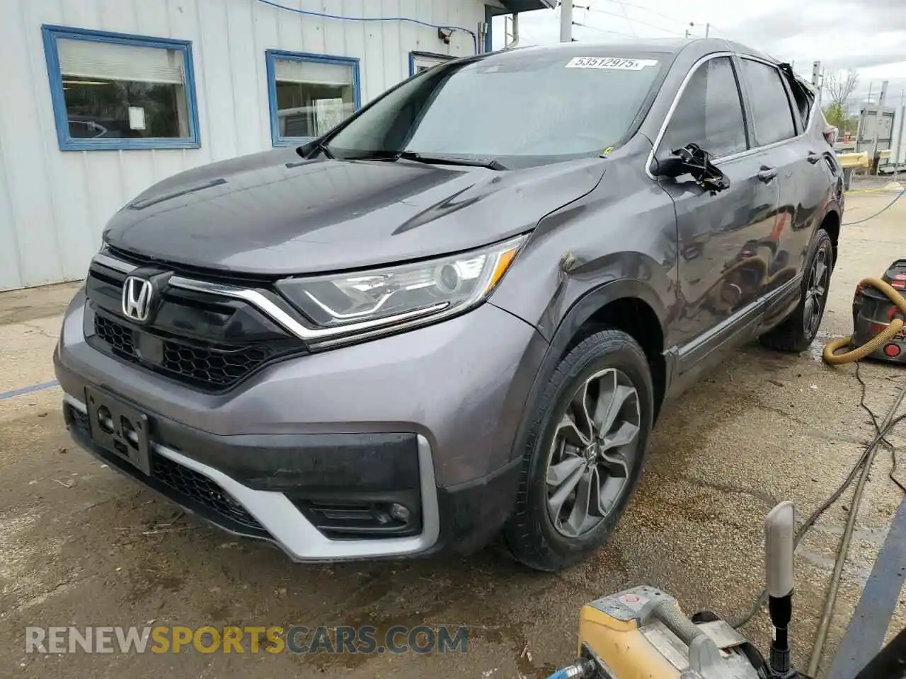 1 Photograph of a damaged car 7FARW2H81ME020278 HONDA CRV 2021