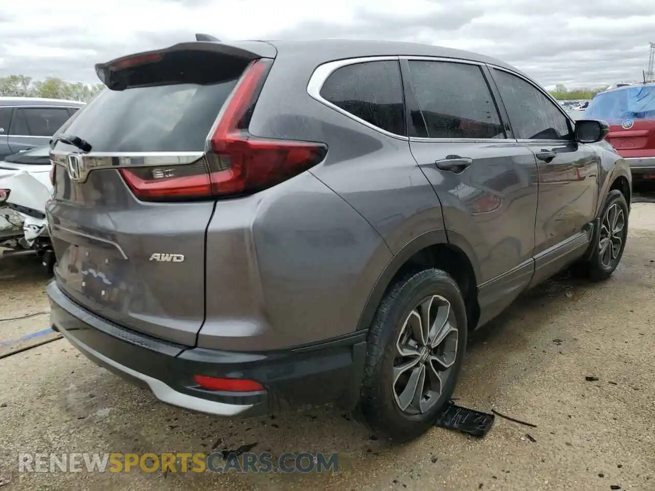 3 Photograph of a damaged car 7FARW2H81ME020278 HONDA CRV 2021