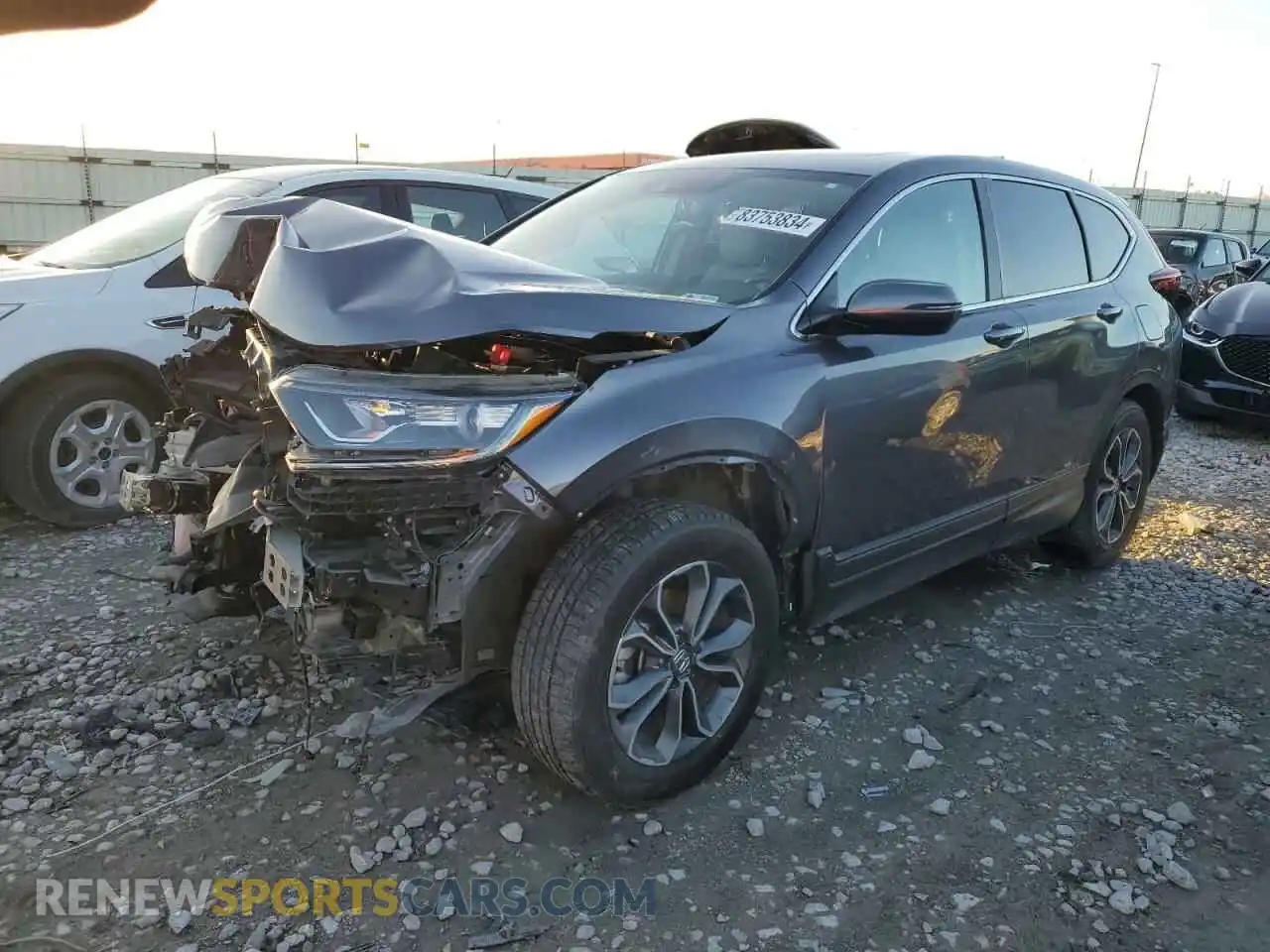 1 Photograph of a damaged car 7FARW2H83ME016376 HONDA CRV 2021