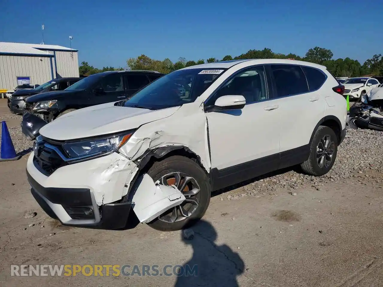 1 Photograph of a damaged car 7FARW2H86ME008370 HONDA CRV 2021