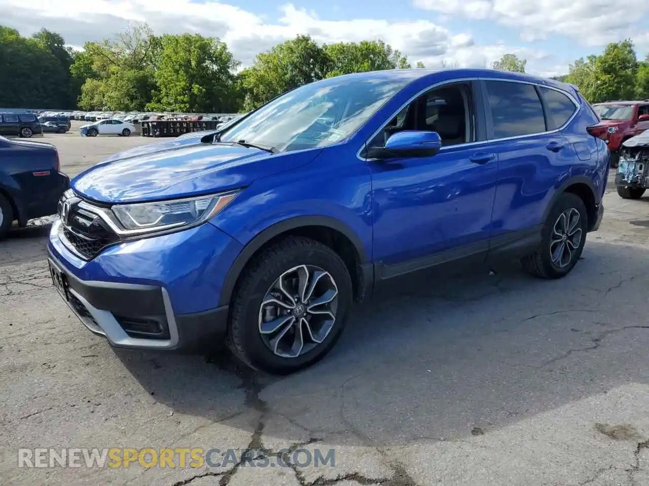 1 fotografías del automóvil dañado 7FARW2H88ME012176 HONDA CRV 2021
