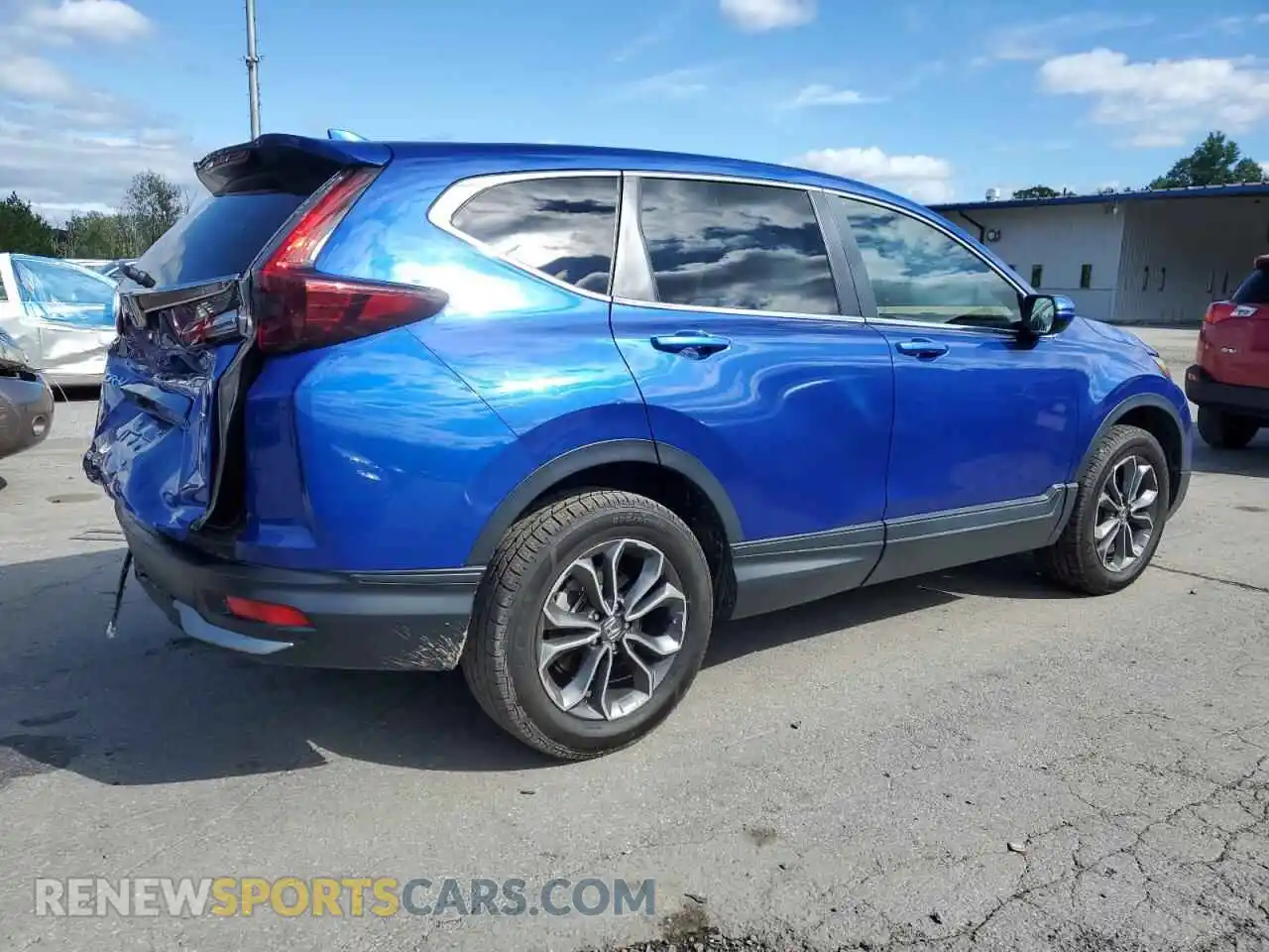3 fotografías del automóvil dañado 7FARW2H88ME012176 HONDA CRV 2021