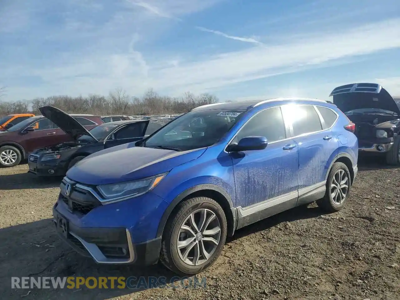 1 Photograph of a damaged car 7FARW2H92ME013946 HONDA CRV 2021
