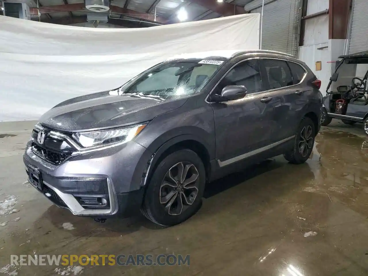 1 Photograph of a damaged car 7FARW2H9XME102258 HONDA CRV 2021
